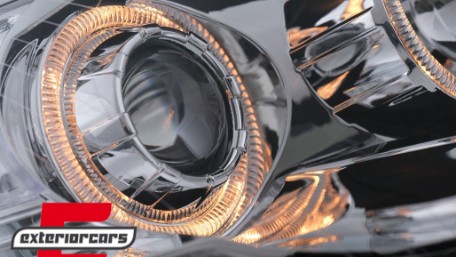Prednja svjetla Angel Eyes (chrome) / Volkswagen Passat B6 3C (03.2005-2010), LPVWC5