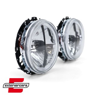 Prednja svjetla Angel Eyes (chrome) / VW Caddy I (1982-1992) Jetta I (1979-1984), 12867_1