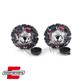 Prednja svjetla Angel Eyes (chrome) / VW Caddy I (1982-1992) Jetta I (1979-1984), 12867_1