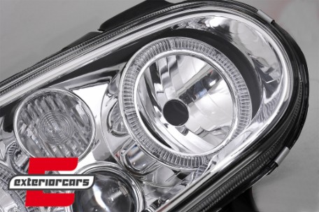 Prednja svjetla Angel Eyes (chrome) / VW Golf 4 (1997-2005), LPVW42