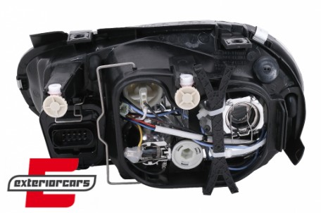 Prednja svjetla Angel Eyes (chrome) / VW Golf 4 (1997-2005), LPVW42