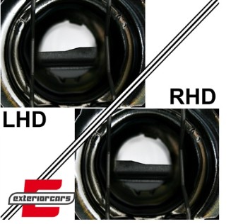 Prednja svjetla Angel Eyes (chrome) / VW Golf 4 (1997-2005), LPVW42