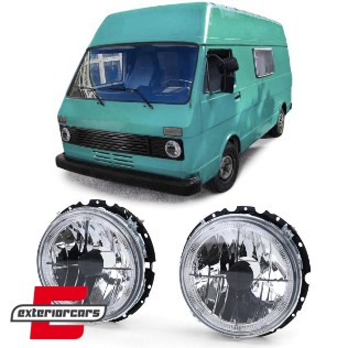 Prednja svjetla Angel Eyes (chrome) / VW T2 (1973-1979) T3 (1979-1992) LT (1975-1985), 12867_3