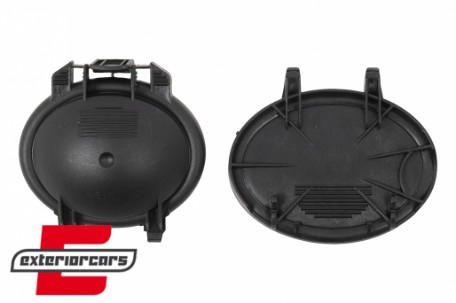 Prednja svjetla Angel Eyes (crna) / Audi A4 B7 (2004-2008), LPAU58