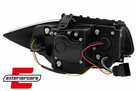 Prednja svjetla Angel Eyes (crna) / BMW serije 1 E81 E82 E87 E88 (2004-2011), LPBM80