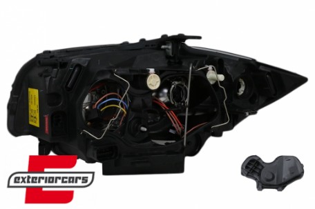 Prednja svjetla Angel Eyes (crna) / BMW serije 1 E81 E82 E87 E88 (2004-2011), LPBMA4