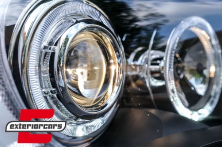 Prednja svjetla Angel Eyes (crna) / BMW serije 1 E81 E82 E87 E88 (2004-2011), LPBMD5