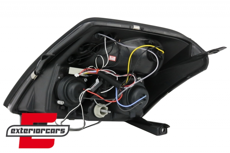 Prednja svjetla Angel Eyes (crna) / Citroen C2 (2003-2009), LPCI08