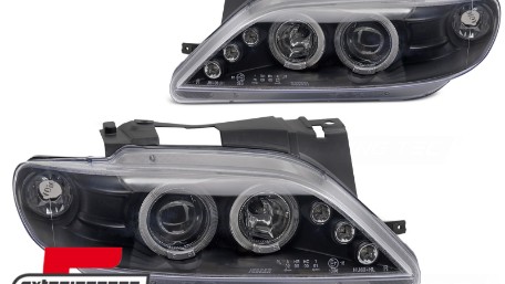 Prednja svjetla Angel Eyes (crna) / Citroen Xsara (1997-2000), LPCI14