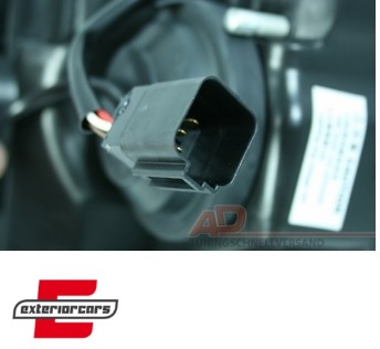 Prednja svjetla Angel Eyes (crna) / Ford Focus (1998-10.2001), LPFO10
