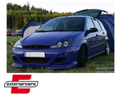 Prednja svjetla Angel Eyes (crna) / Ford Focus Facelift (11.2001-2004), LPFO02