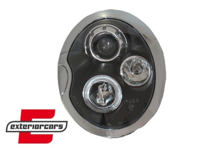 Prednja svjetla Angel Eyes (crna) / Mini Cooper R50 R52 R53 (2001-2008), LPMC02