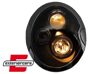 Prednja svjetla Angel Eyes (crna) / Mini Cooper R50 R52 R53 (2001-2008), LPMC02