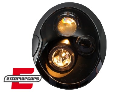 Prednja svjetla Angel Eyes (crna) / Mini Cooper R50 R52 R53 (2001-2008), LPMC02