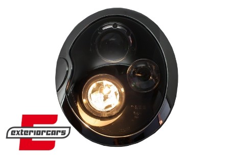 Prednja svjetla Angel Eyes (crna) / Mini Cooper R50 R52 R53 (2001-2008), LPMC02