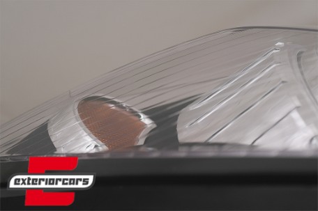 Prednja svjetla Angel Eyes (crna) / Opel Astra H (2004-2010), LPOP72