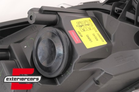 Prednja svjetla Angel Eyes (crna) / Opel Astra H (2004-2010), LPOP72