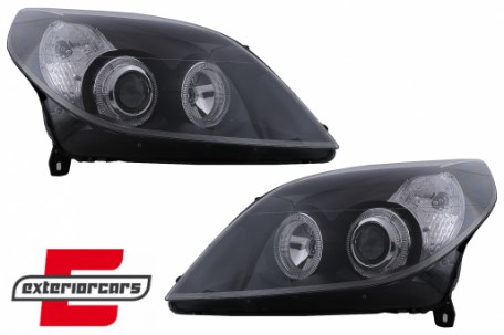 Prednja svjetla Angel Eyes (crna) / Opel Vectra C Signum (09.2005-2008), LPOP66