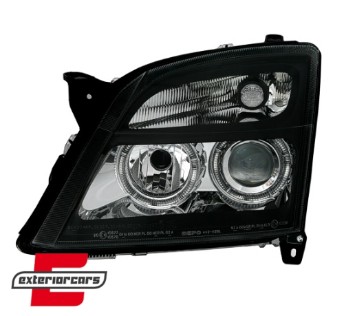 Prednja svjetla Angel Eyes (crna) / Opel Vectra C Signum (2002-2005), LPOP33