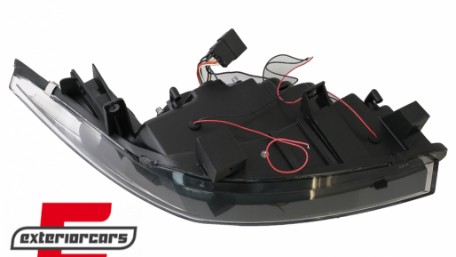Prednja svjetla Angel Eyes (crna) / RENAULT MEGANE 2 (2002-2005), LPRE12