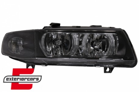 Prednja svjetla Angel Eyes (crna) / Seat Leon Toledo (1999-2004), LPSE06