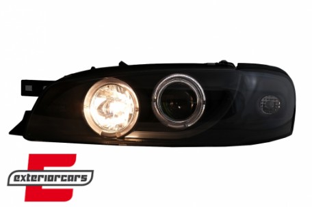 Prednja svjetla Angel Eyes (crna) / Subaru Impreza I GM, GC, GF (05.1993-2000), LPSU02