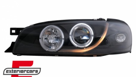 Prednja svjetla Angel Eyes (crna) / Subaru Impreza I GM, GC, GF (05.1993-2000), LPSU02