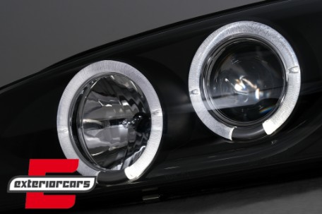 Prednja svjetla Angel Eyes (crna) / Subaru Impreza I GM, GC, GF (05.1993-2000), LPSU02