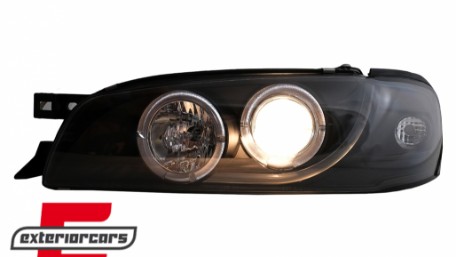 Prednja svjetla Angel Eyes (crna) / Subaru Impreza I GM, GC, GF (05.1993-2000), LPSU02