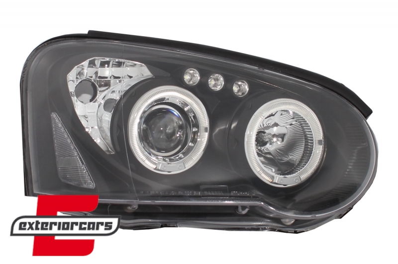 Prednja svjetla Angel Eyes (crna) / Subaru Impreza II GD (2003-2005), LPSU04