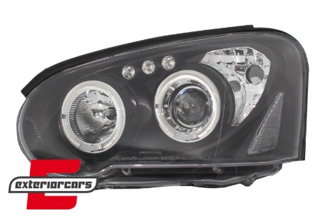 Prednja svjetla Angel Eyes (crna) / Subaru Impreza II GD (2003-2005), LPSU04