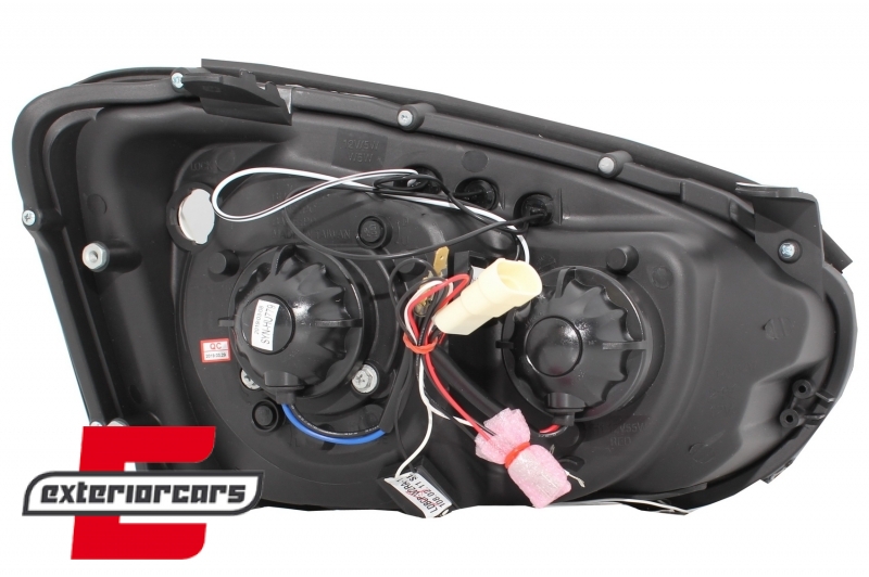 Prednja svjetla Angel Eyes (crna) / Subaru Impreza II GD (2003-2005), LPSU04