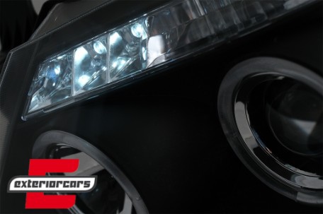 Prednja svjetla Angel Eyes (crna) / Toyota Hilux (2005-2011), LPTO08