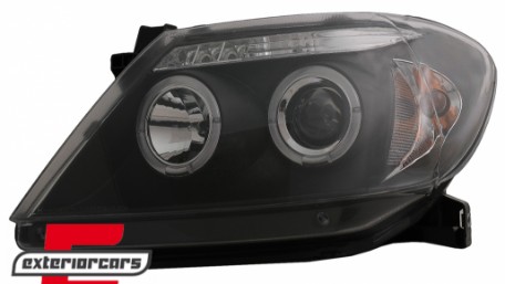 Prednja svjetla Angel Eyes (crna) / Toyota Hilux (2005-2011), LPTO08