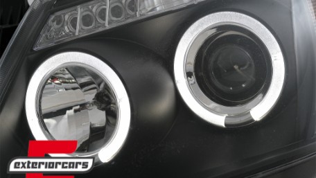 Prednja svjetla Angel Eyes (crna) / Toyota Hilux (2005-2011), LPTO08