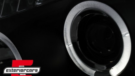 Prednja svjetla Angel Eyes (crna) / Toyota Hilux (2005-2011), LPTO08