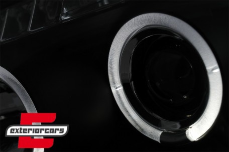 Prednja svjetla Angel Eyes (crna) / Toyota Hilux (2005-2011), LPTO08