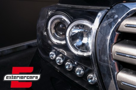 Prednja svjetla Angel Eyes (crna) / Toyota Land Cruiser FJ200 (2007-2012), LPTO33
