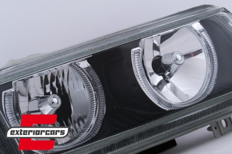 Prednja svjetla Angel Eyes (crna) / Volkswagen Passat B4 (11.1993-05.1997), LPVW41