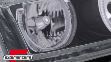 Prednja svjetla Angel Eyes (crna) / Volkswagen Passat B4 (11.1993-05.1997), LPVW41