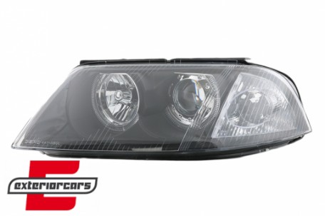 Prednja svjetla Angel Eyes (crna) / Volkswagen Passat B5 3BG (09.2000-03.2005), LPVW46