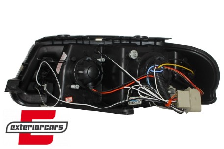 Prednja svjetla Angel Eyes (crna) / Volkswagen Passat B5 3BG (09.2000-03.2005), LPVW80