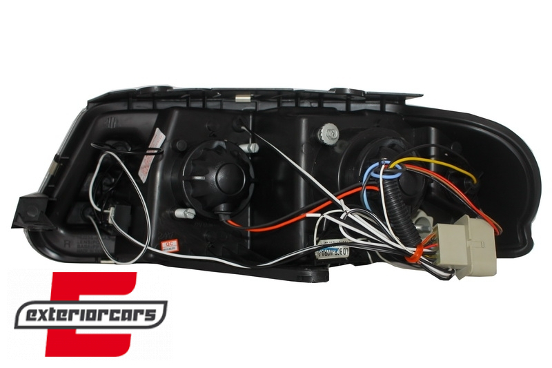 Prednja svjetla Angel Eyes (crna) / Volkswagen Passat B5 3BG (09.2000-03.2005), LPVW80