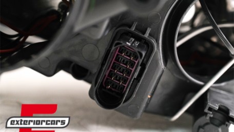 Prednja svjetla Angel Eyes (crna) / Volkswagen Passat B6 3C (03.2005-2010), LPVWC6