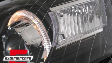 Prednja svjetla Angel Eyes (crna) / Volkswagen Passat B6 3C (03.2005-2010), LPVWC6