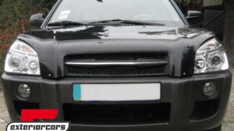 Prednja svjetla Angel Eyes dizajn (chrome) / Hyundai Tucson (2004-2010), LPHU01