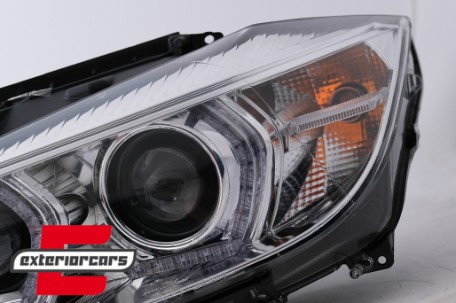 Prednja svjetla Angel Eyes LED DRL (chrome) / BMW serije 3 F30 F31 limuzina karavan (10.2011-05.2015), LPBMI7