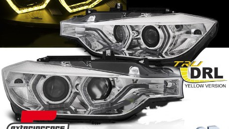 Prednja svjetla Angel Eyes LED DRL (chrome) / BMW serije 3 F30 F31 limuzina karavan (10.2011-05.2015), LPBMR1