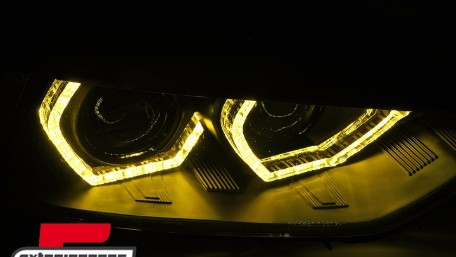 Prednja svjetla Angel Eyes LED DRL (chrome) / BMW serije 3 F30 F31 limuzina karavan (10.2011-05.2015), LPBMR1