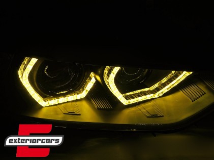 Prednja svjetla Angel Eyes LED DRL (chrome) / BMW serije 3 F30 F31 limuzina karavan (10.2011-05.2015), LPBMR1
